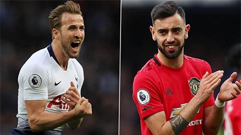 MU và Tottenham nằm trong Top 3 đội bóng một người