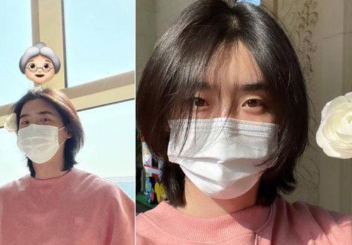 Fans thất thần trước hành động mặc đồ sến, cài hoa lên tóc của Lee Jong Suk