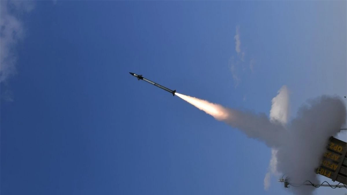 Israel thử nghiệm thành công hệ thống phòng thủ chống tên lửa. Ảnh: IDF