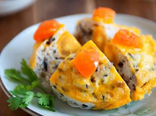 Chán trứng rán, hãy thử làm món trứng chưng thịt đổi bữa