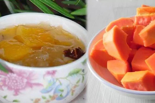 Canh đu đủ mộc nhĩ trắng vừa giúp con ngừa bệnh hô hấp, vừa giúp da mẹ trẻ hóa mịn màng