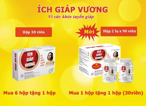 Thực phẩm bảo vệ sức khỏe Ích Giáp Vương.