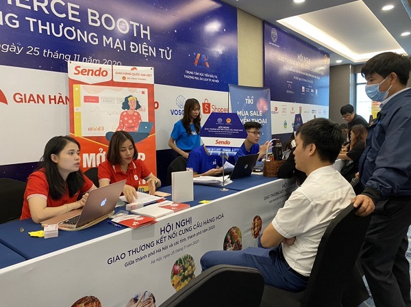 Tăng cường phân phối hàng hóa qua “Gian hàng Việt trực tuyến”