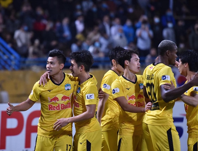 Vòng 5 V League ngày 24/3: Hoàng Anh Gia Lai vươn lên dẫn đầu bảng xếp hạng