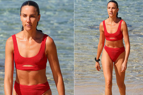 Sau cắt bỏ túi ngực, Hoa hậu hoàn vũ Úc Rachael Finch khoe dáng với áo tắm