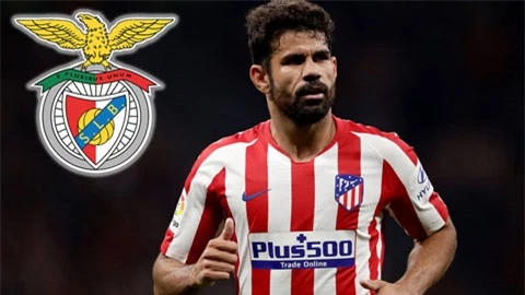 Diego Costa đạt thỏa thuận gia nhập Benfica