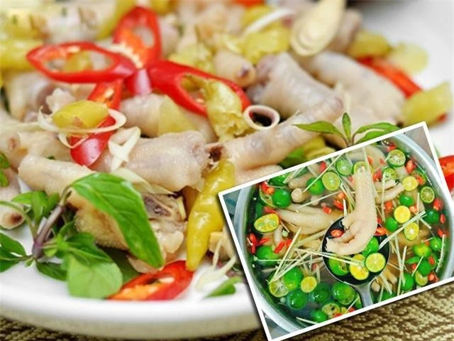 Chân gà sả ớt thơm ngon