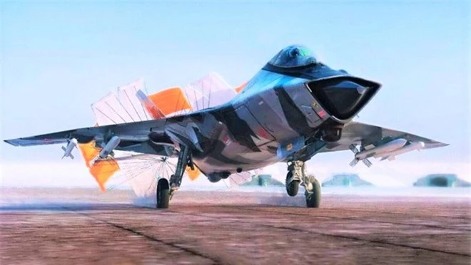 Tiêm kích đánh chặn thế hệ mới MiG-41 - Chiến đấu cơ nguy hiểm nhất thế giới - Ảnh 1.