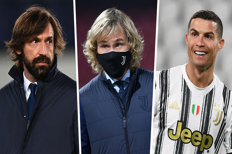 PCT Nedved: 'Ronaldo và Pirlo vẫn ở lại Juventus mùa tới'