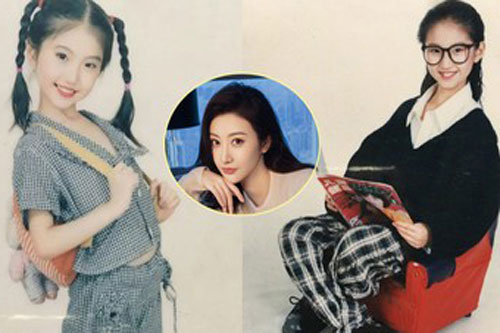 Ảnh thuở nhỏ của 'đệ nhất mỹ nữ Bắc Kinh' Cảnh Điềm chứng tỏ nhan sắc xinh từ bé