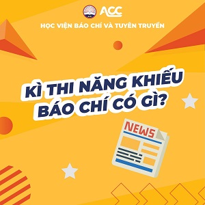 Kỳ thi năng khiếu báo chí tại Học viện Báo chí và Tuyên truyền