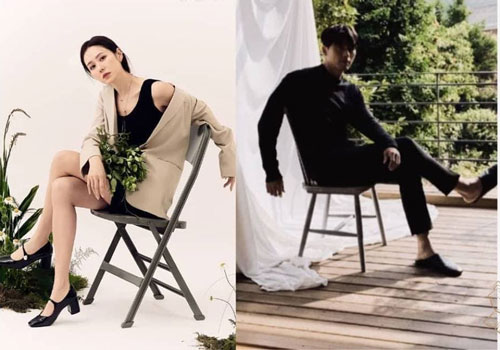 Son Ye Jin và Hyun Bin đúng là một cặp trời sinh: Đến tướng ngồi cũng giống nhau đến lạ