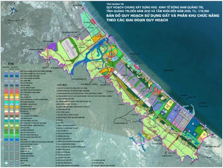 Quy hoạch chung Khu Kinh tế Đông Nam tỉnh Quảng Trị
