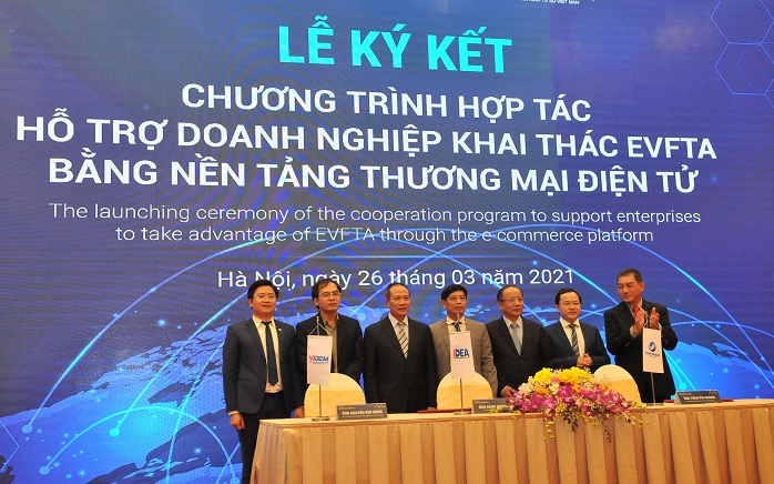 Ra mắt sàn thương mại điện tử hỗ trợ doanh nghiệp khai thác hiệu quả EVFTA