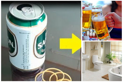 Đổ bia vào nhà vệ sinh, ai cũng tưởng "phí tiền phí của" cho đến khi thấy kết quả đầy bất ngờ