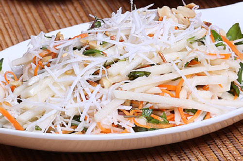 Làm nộm củ đậu giòn mát thanh ngọt, vừa giải nhiệt lại cực tốt cho sức khỏe