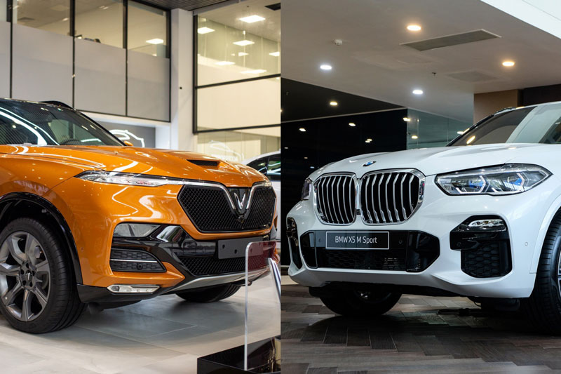 Mua xe SUV tầm giá 5 tỷ đồng, chọn VinFast President hay BMW X5 M Sport