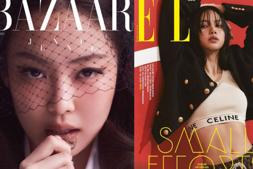 Jennie, Lisa (BLACKPINK) đọ sắc trên bìa tạp chí
