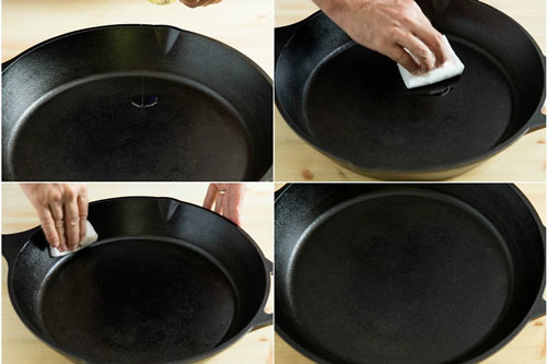 Chảo chống dính dùng cả năm không xước hay bong tróc chỉ nhờ một thao tác đơn giản này