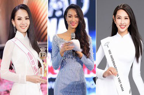 Đọ nhan sắc ba người đẹp từng giành giải 'Người đẹp Nhân ái' tại Hoa hậu Việt Nam