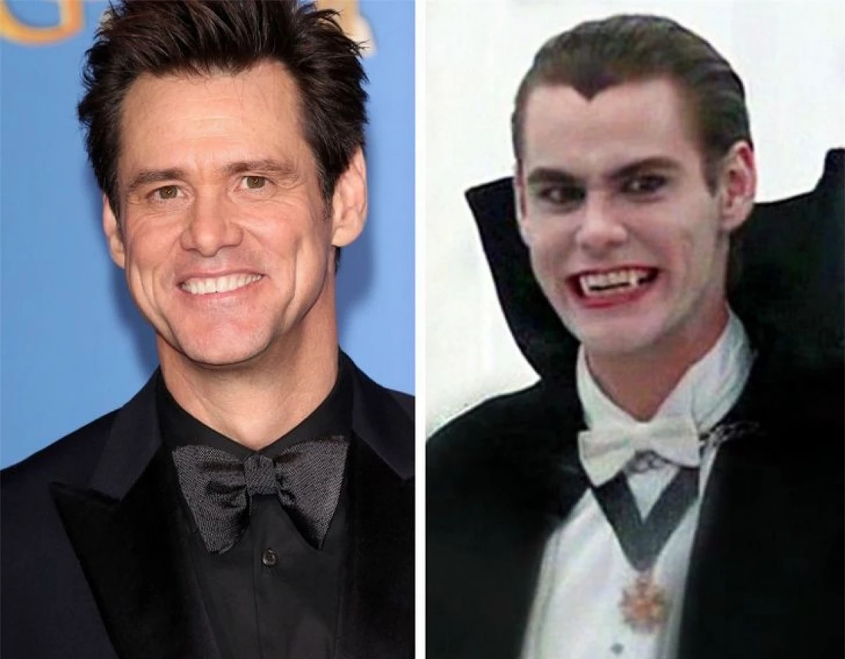 Jim Carrey được nhiều người biết đến như một diễn viên hài. Nhưng có một lần, anh ấy đóng vai một ma cà rồng trẻ trong một bộ phim hài giả tưởng "Once Bitten".