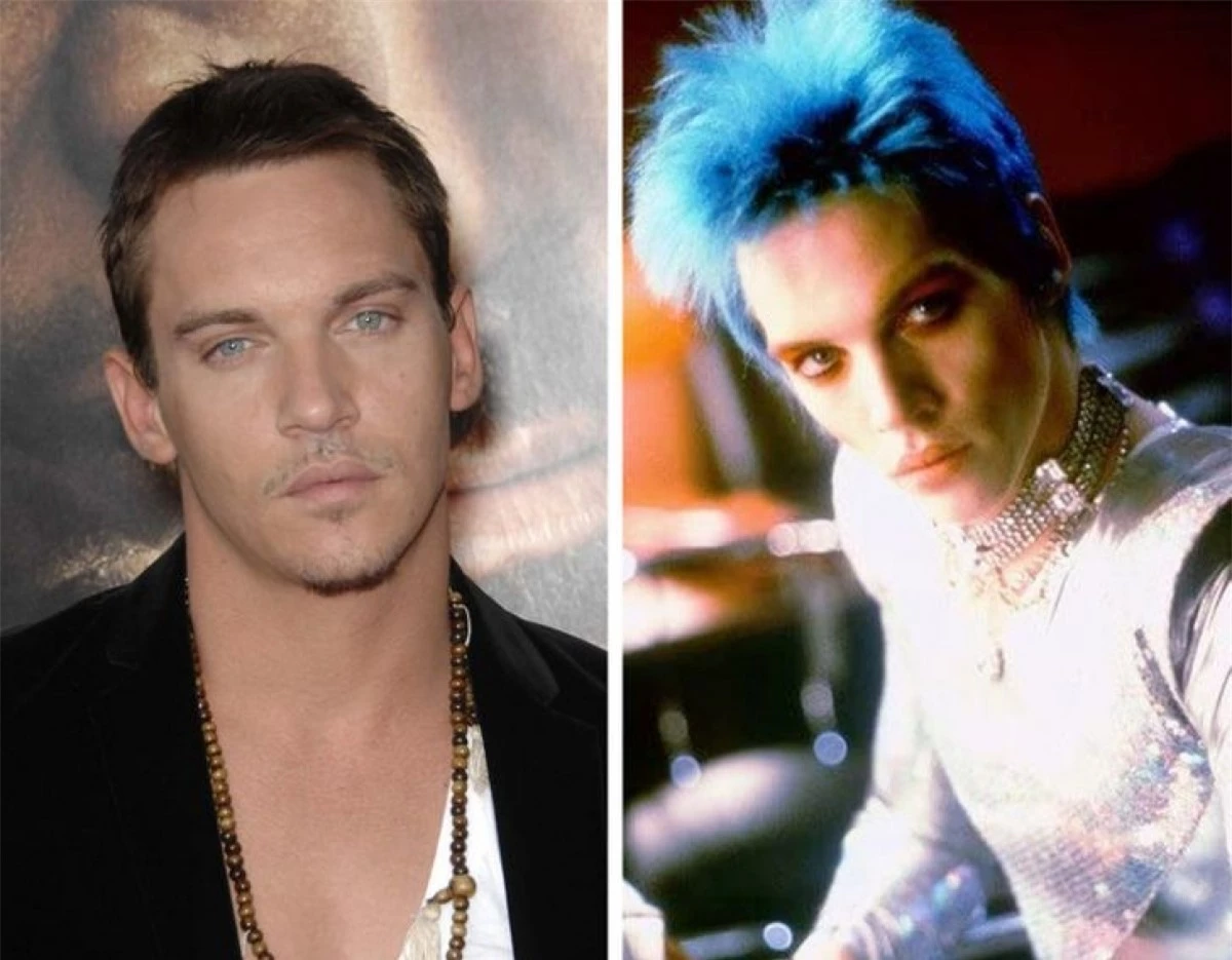 Khi bắt đầu sự nghiệp diễn xuất của mình, Jonathan Rhys Meyers đã đóng vai một rocker quyến rũ từ những năm 70 trong "Velvet Goldmine". Nhân vật của anh ấy một phần dựa trên David Bowie, nhưng ca sĩ không cho phép họ sử dụng tên của anh ấy. Do đó, kịch bản đã được thay đổi.