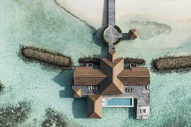 Bên trong đảo tư nhân Maldives có giá 80.000 USD mỗi đêm