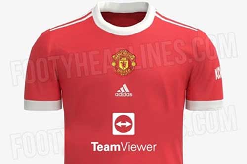 Man United lộ áo đấu sân nhà mùa 2021/22