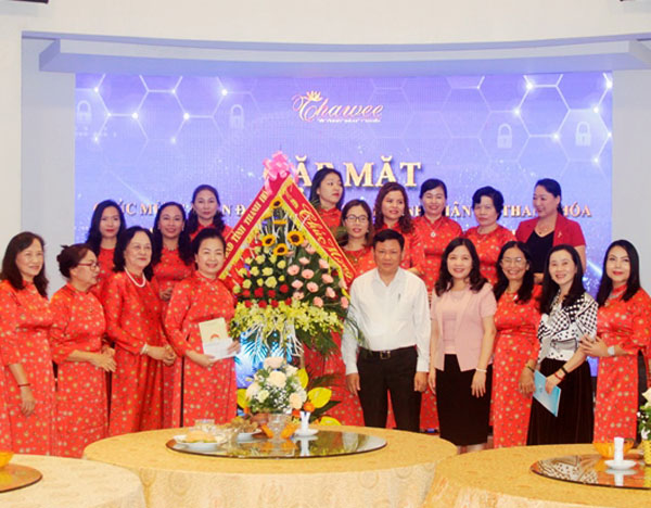 Thanh Hóa: Gặp mặt Đoàn đại biểu dự Đại hội đại biểu Hiệp hội Nữ doanh nhân Việt Nam