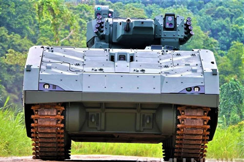 Hunter - Xe bọc thép số hóa đầu tiên “Made in Singapore”