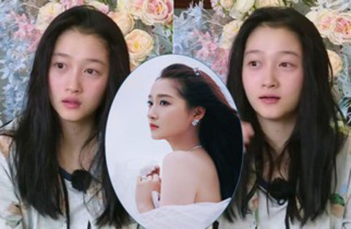 Bạn gái Luhan gây chú ý khi để mặt mộc