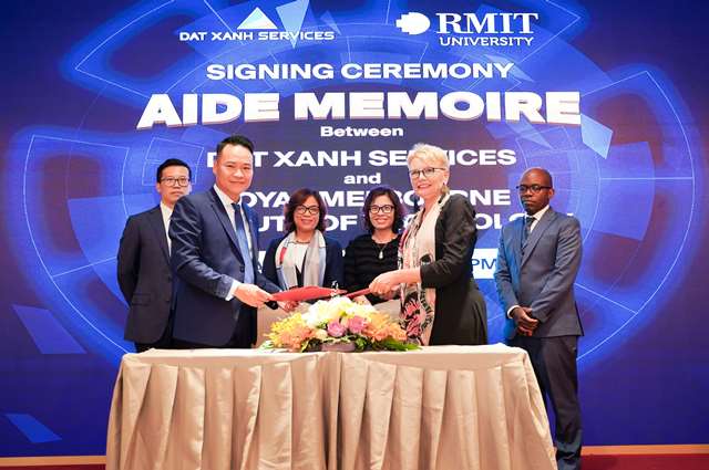 Đại học RMIT và Đất Xanh Services hợp tác nghiên cứu trí tuệ nhân tạo