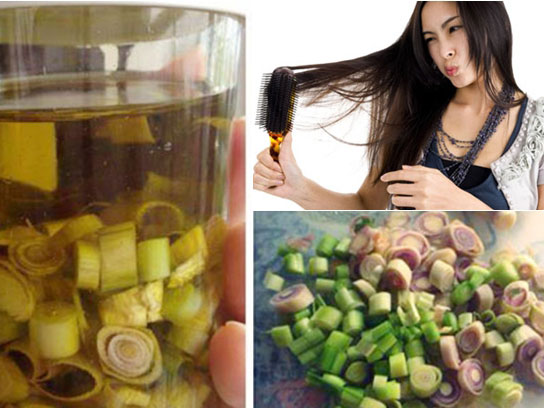 Tóc rụng bao nhiêu cũng mọc lại cực nhanh bằng 1 củ sả