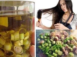 Tóc rụng bao nhiêu cũng mọc lại cực nhanh bằng 1 củ sả