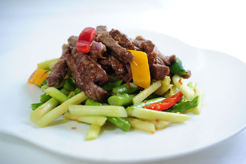Cách xào thịt bò măng tây ngon, mềm