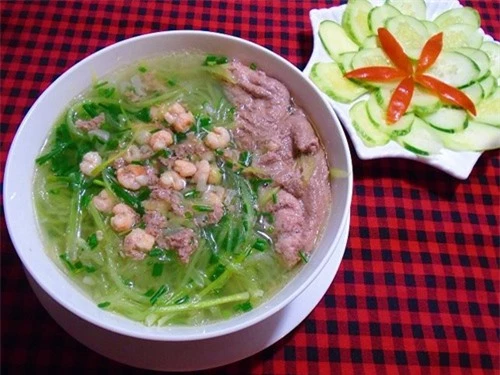 Giải nhiệt mùa hè với 4 món canh thanh mát, bổ dưỡng