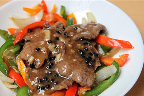 Thịt bò sốt tiêu đen cay cay đậm vị ăn hoài không bao giờ chán