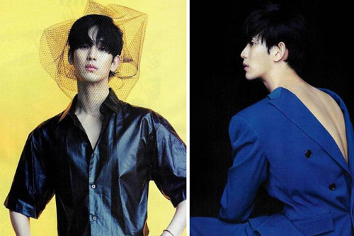 Đội mạng che mặt, mặc áo ngược, Kim Soo Hyun gây bất ngờ với hình ảnh phi giới tính