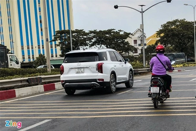 Hyundai Palisade xuat hien tai TP.HCM anh 1