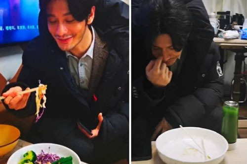 'Gầy như xác ve' mà vẫn phải ăn uống khổ sở để ép cân, Huỳnh Hiểu Minh thể hiện sự bất lực tột độ