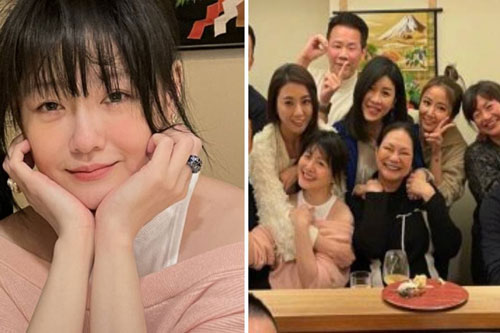 Lâu không gặp Từ Hy Viên bỗng trẻ đến không tưởng, hạnh phúc trong tiệc kỉ niệm 10 năm ngày cưới