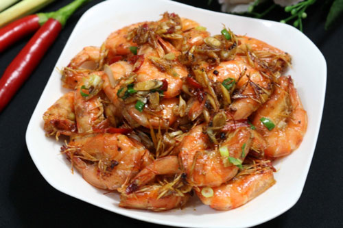 Cách làm món tôm chiên sả thơm ngon ai cũng thích thú