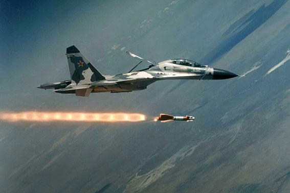 Máy bay Su-34 của Nga tung đòn tấn công dữ dội vào các vị trí của Thổ Nhĩ Kỳ ở Idlib