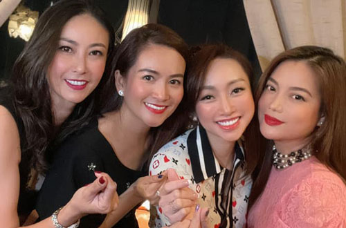 Hội bạn Trương Ngọc Ánh, Hà Kiều Anh hội ngộ tại sinh nhật bà xã Bình Minh: U40 vẫn "hack tuổi", đọ sắc cực gắt cùng khung hình