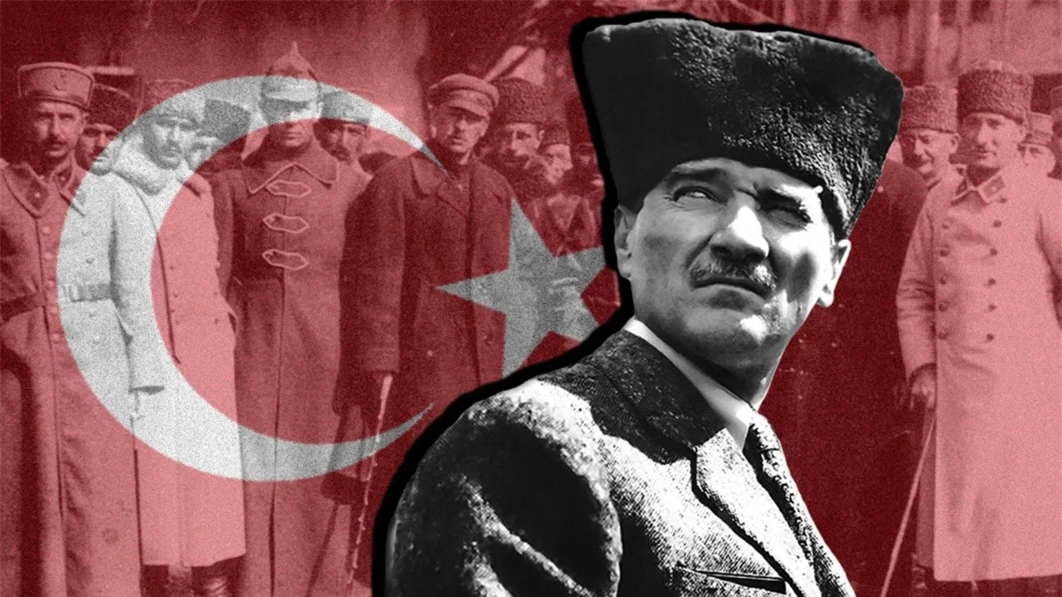 Chân dung Mustafa Kemal – quốc phụ của Thổ Nhĩ Kỳ. Ảnh: RBTH.
