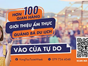 Hơn 100 gian hàng tại Tuần lễ món ngon phố biển Vũng Tàu 2021