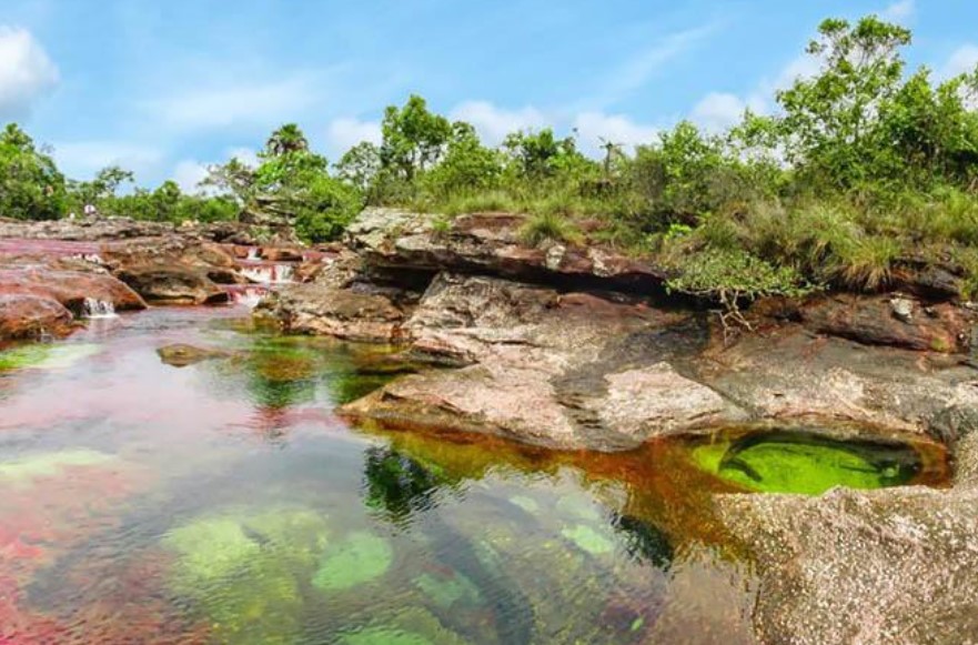 Khám phá dòng sông 7 màu chảy từ 'thiên đường'