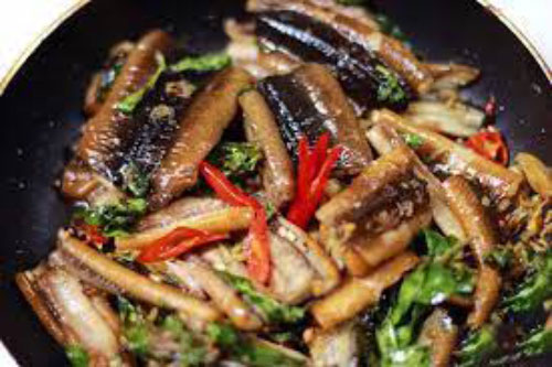 Thơm nức mũi với 2 món lươn xào ngon ngất ngây