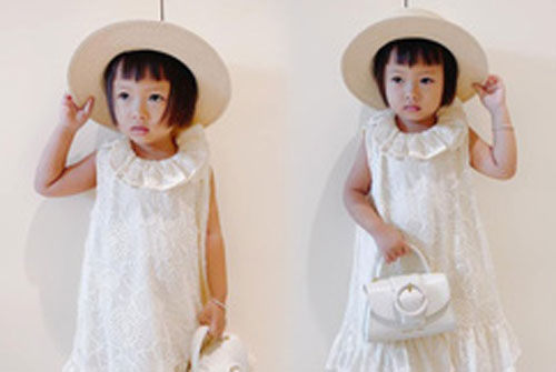 Con gái nuôi thứ 8 của NTK Đỗ Mạnh Cường ngày đầu tới trường: Bố tút tát cho tóc mới, mặc đồ hiệu như tiểu thư đi học