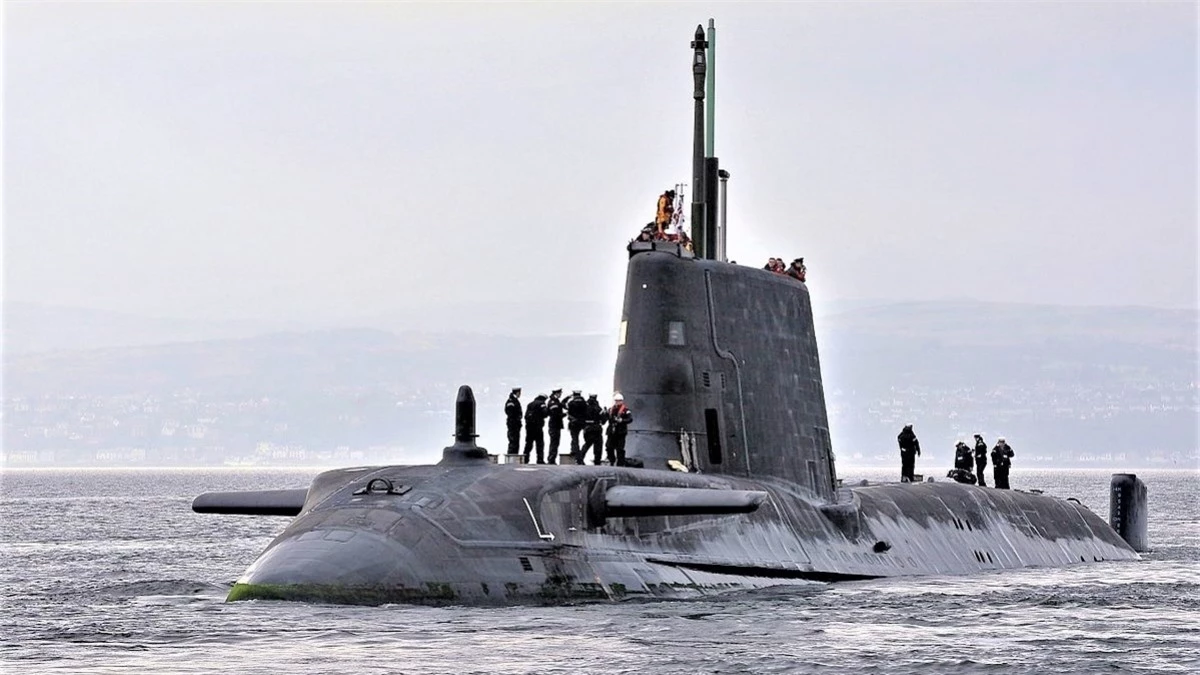 Astute là lớp tàu ngầm chạy bằng năng lượng hạt nhân mới nhất của Hải quân Hoàng gia Anh; Nguồn: wikipedia.org